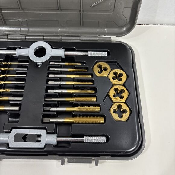 MIBRO 301360 Tap Die and Drill SAE Set, 25 Pieces Missing 1 - Picture 3 of 8